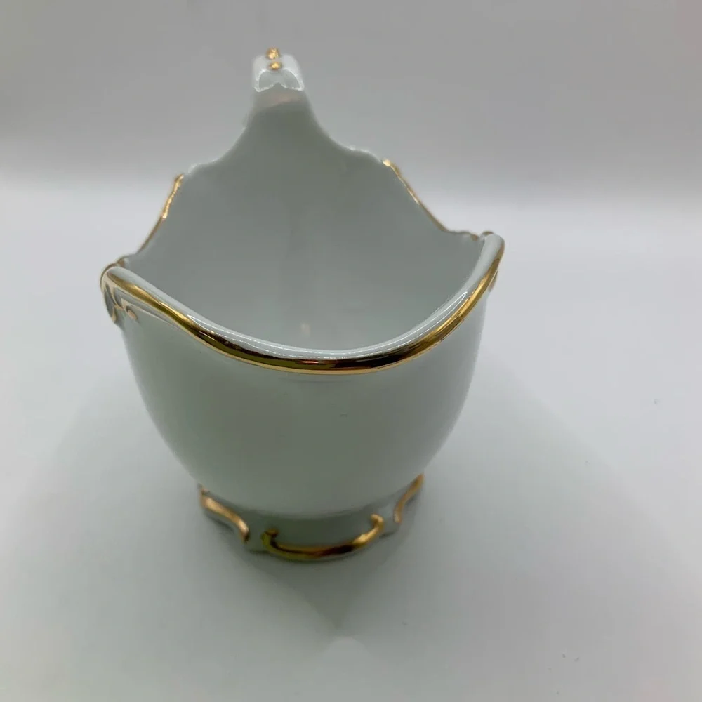 P.T. Tirschenreuth Bavaria Germany Porcelain Vintage Rosental Creamer